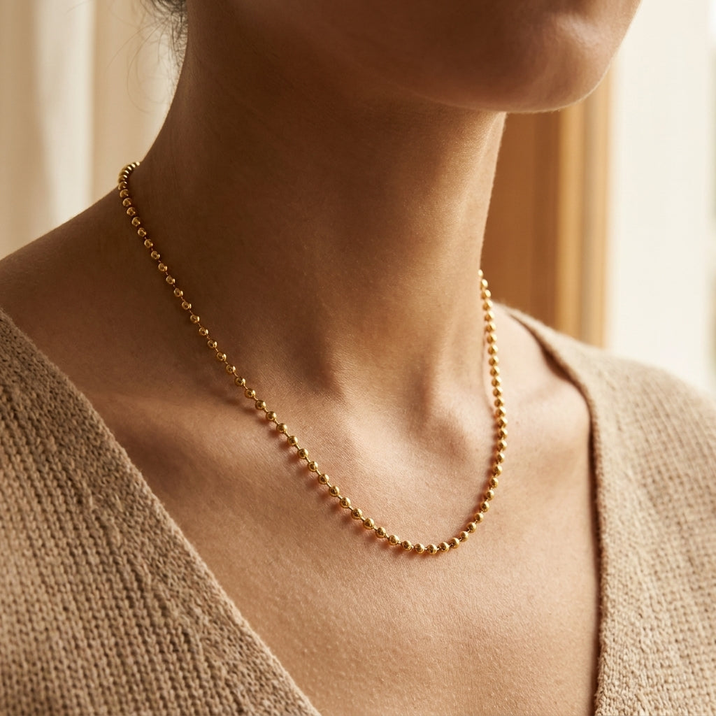 Ketting met bolletjes