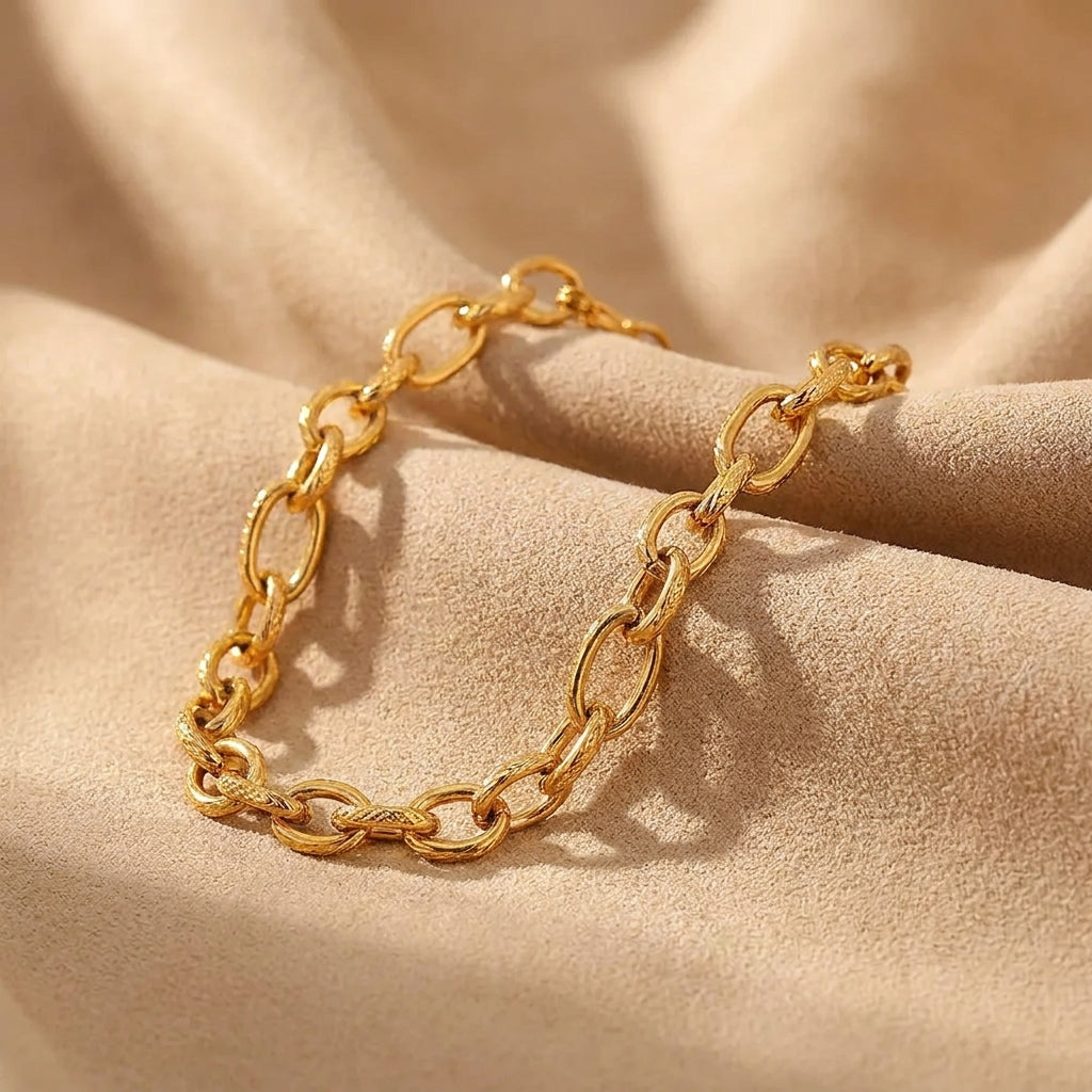 Patchwork Rolo Bracelet