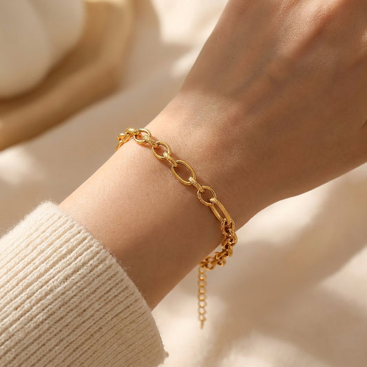 Patchwork Rolo Bracelet