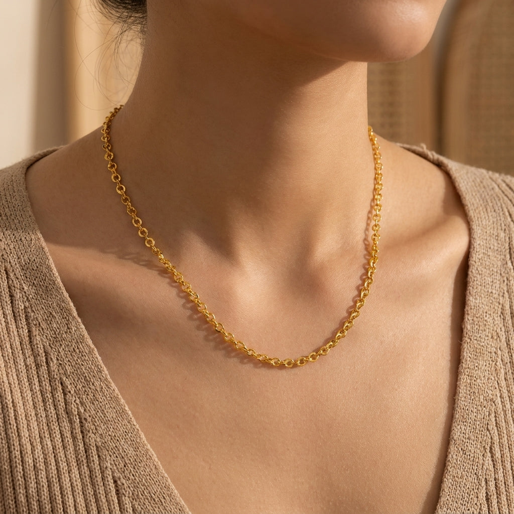 Small Schakel Round Chain 3.7mm