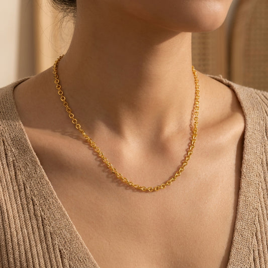 Small Schakel Round Chain 3.7mm