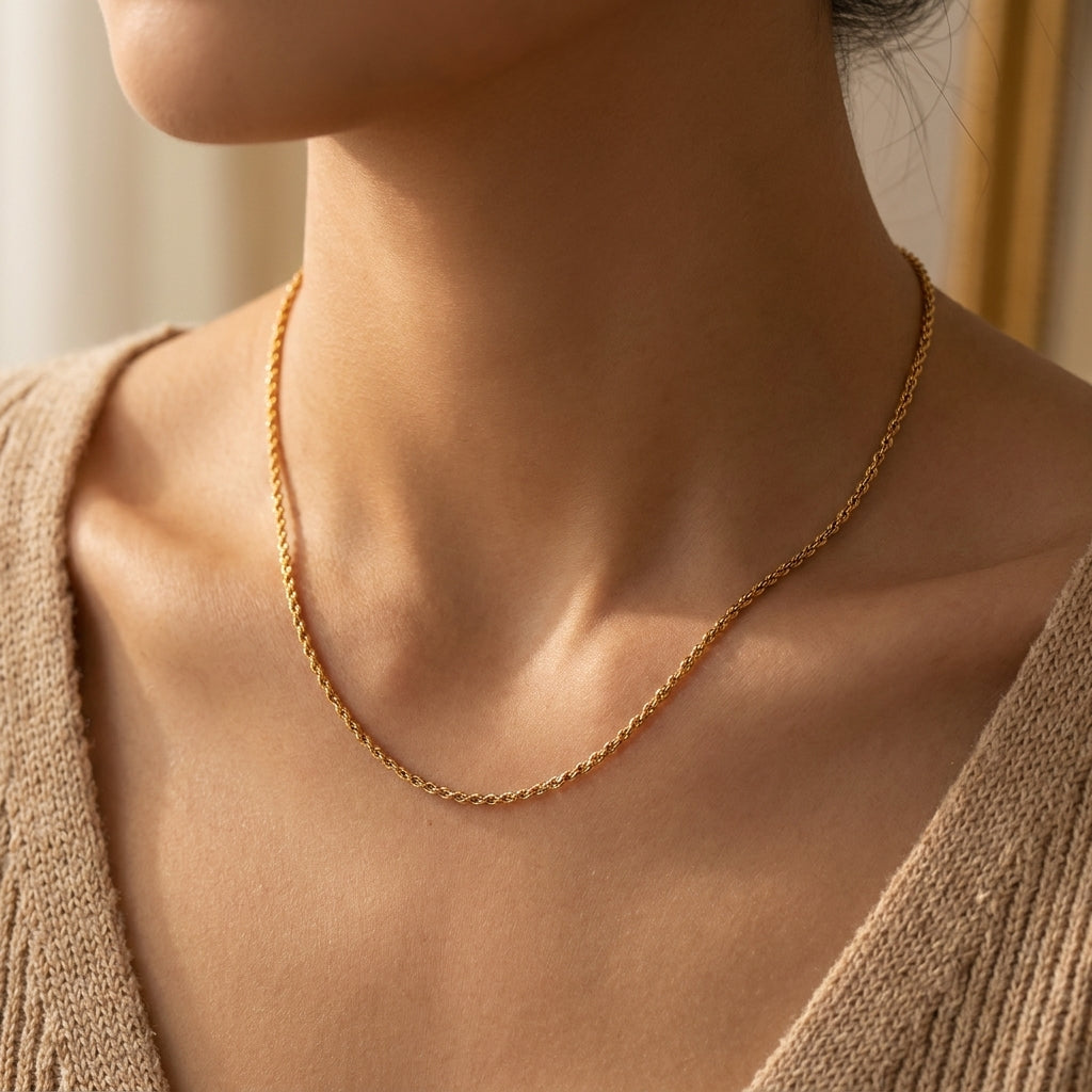 Twisted Rope Chain 2mm