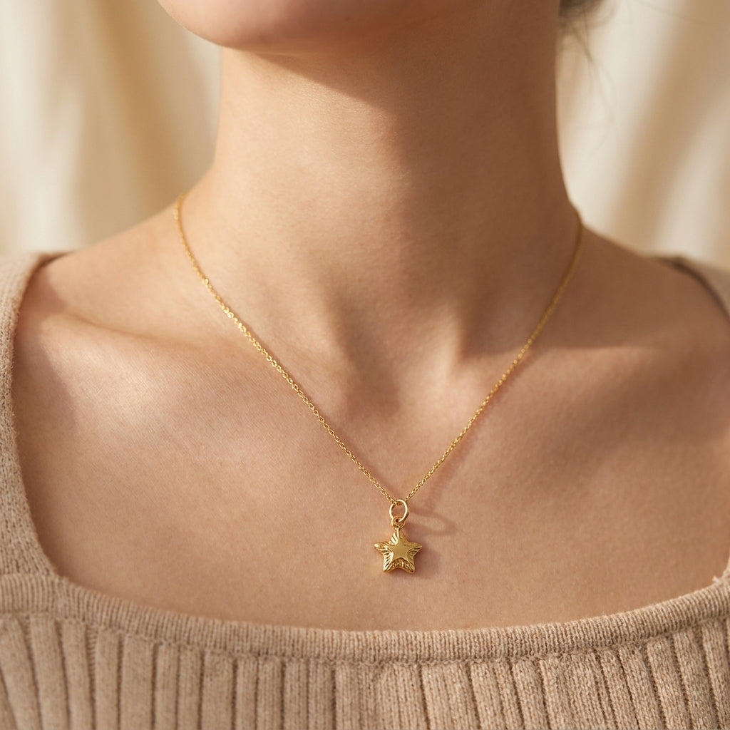 Striped ster charm