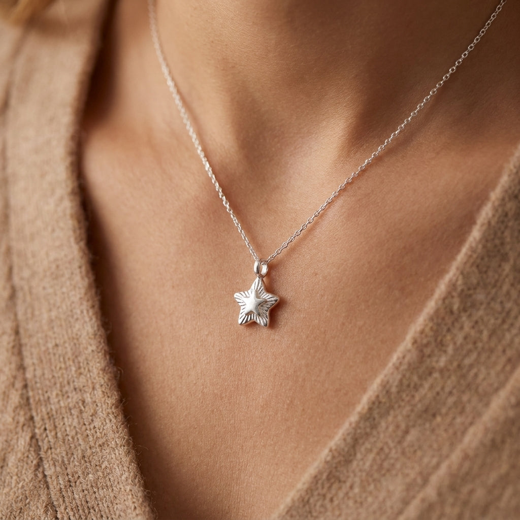 Striped ster charm