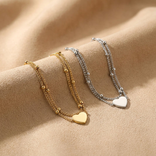 Forever Connected Closed Hearts Bracelet