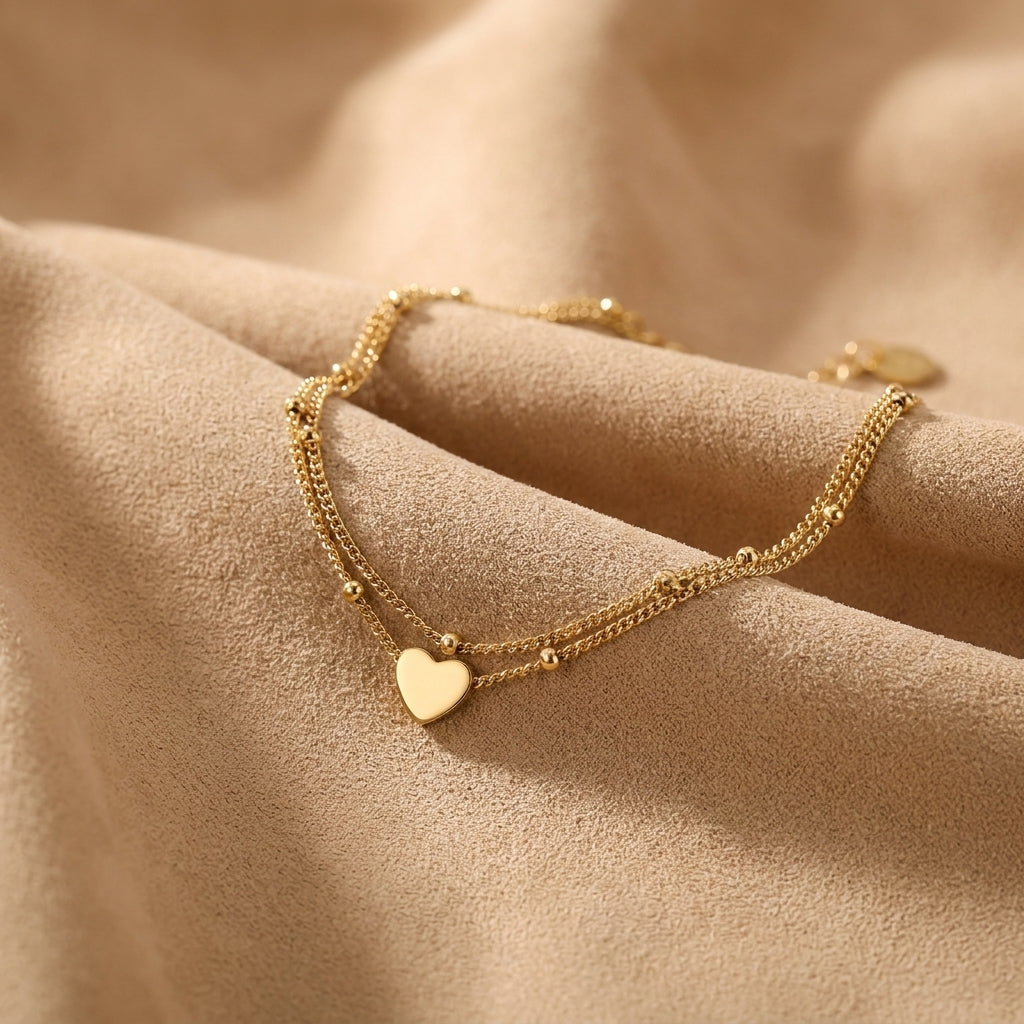 Forever Connected Closed Hearts Bracelet