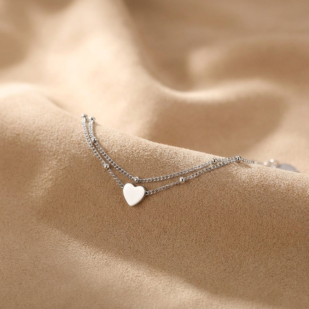 Forever Connected Closed Hearts Bracelet