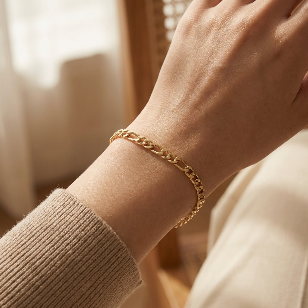 Figaro Schakel Bracelet