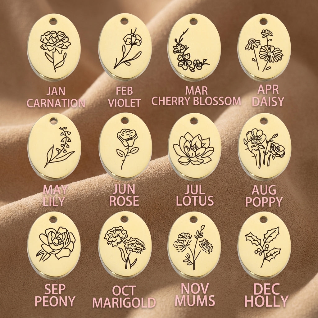 Geboortebloem Charm