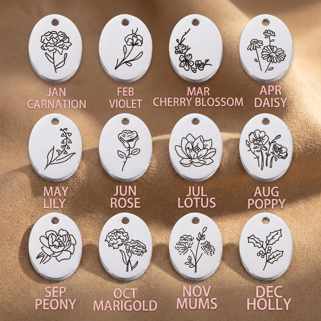 Geboortebloem Charm