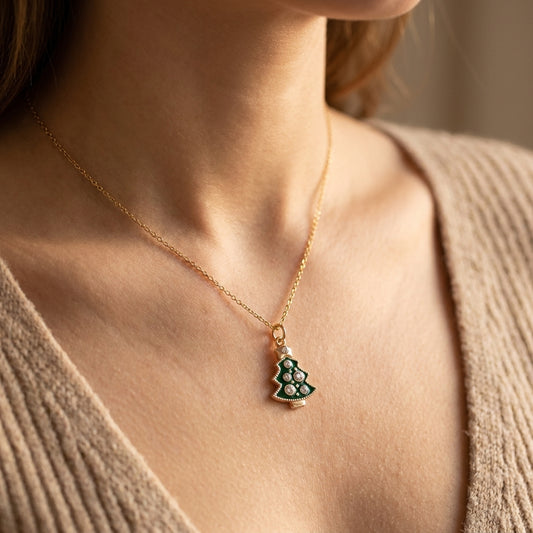 Kerstboom charm
