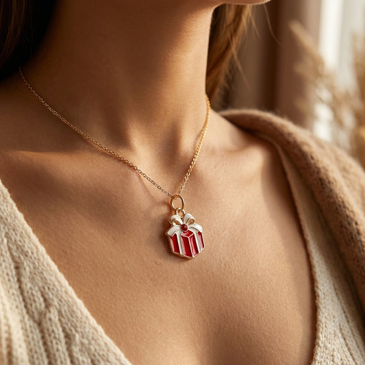 Kerst cadeau charm