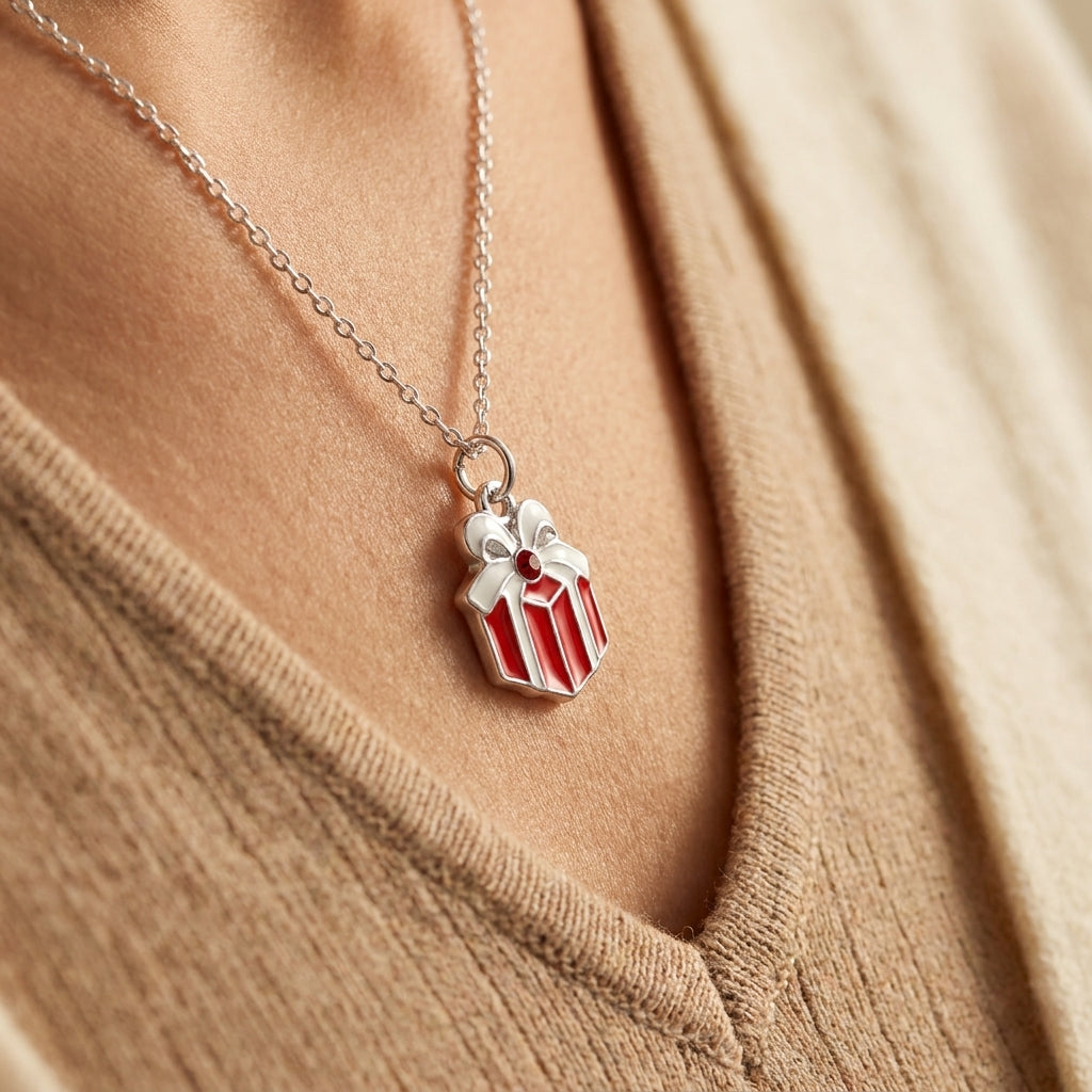 Kerst cadeau charm