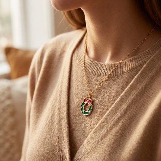 Kerstkrans charm