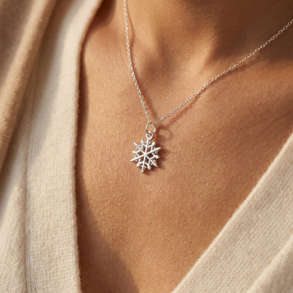 Snowflake charm